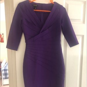 Escada Purple Pencil Dress
